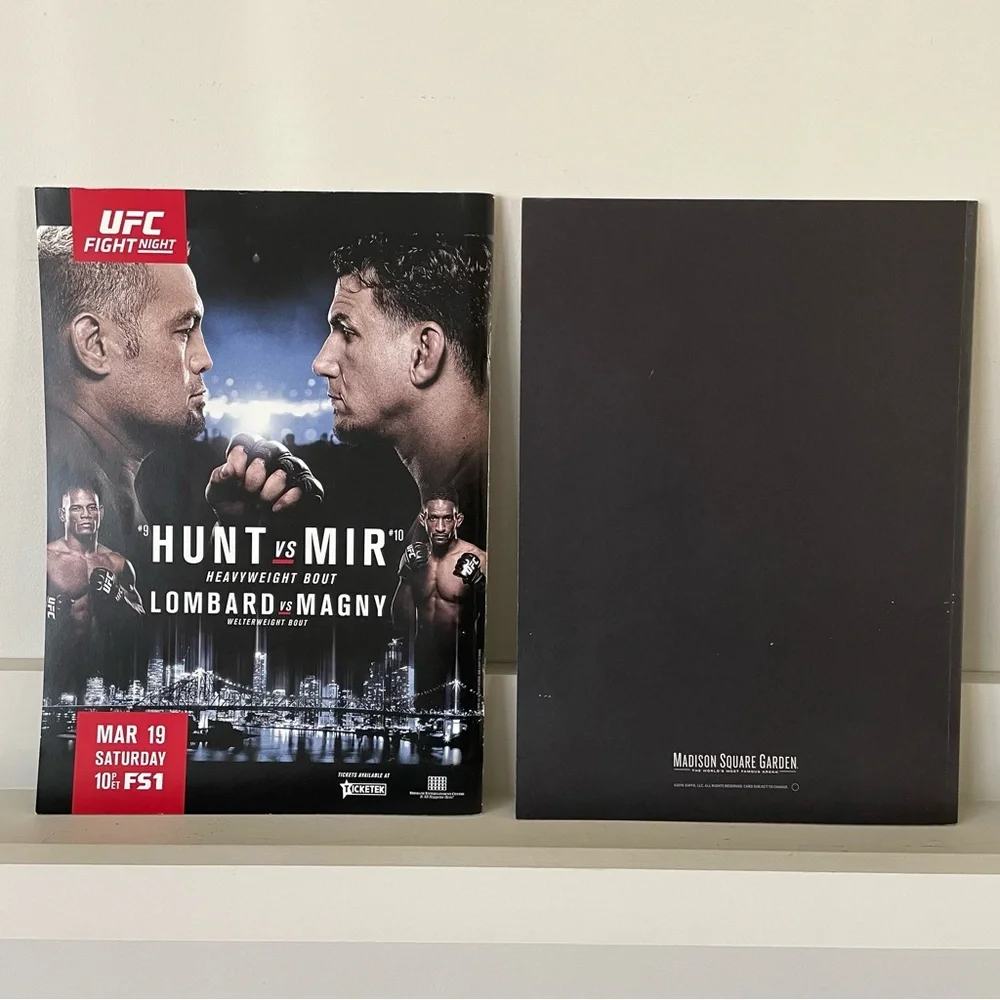 UFC 196 Official Programs - Picture 2 of 9